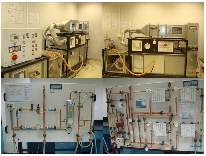 Equipment in HVAC Lab