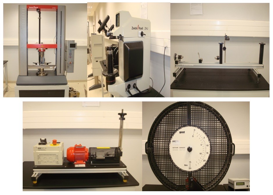 Equipment in Materials Testing Lab