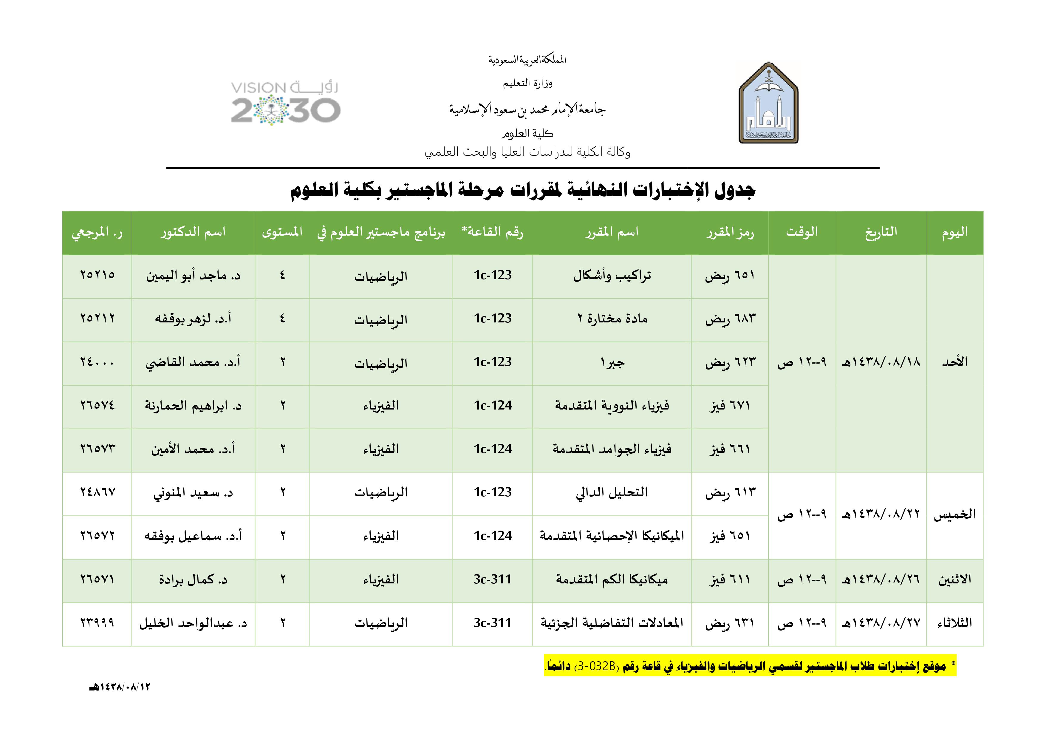 جدول اختبارات الماجستير.jpg